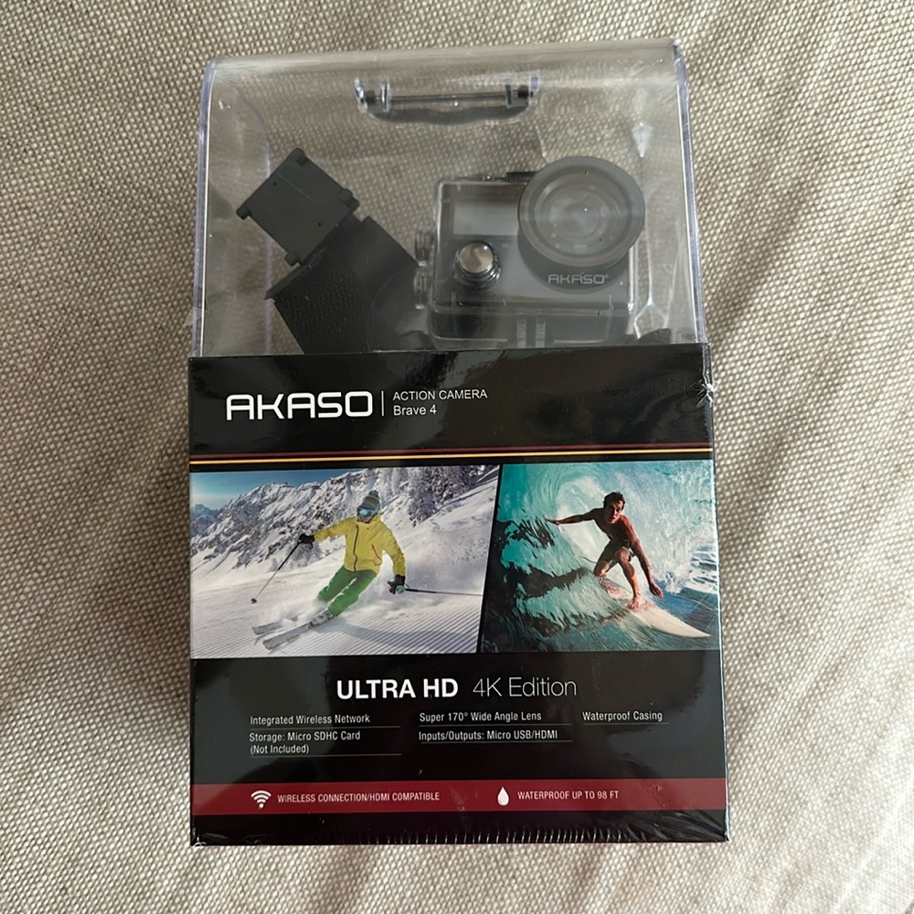 AKASO Action Camera Brave 4 Ultra HD 4K Edition